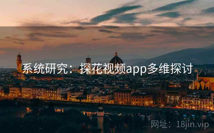 系统研究：探花视频app多维探讨