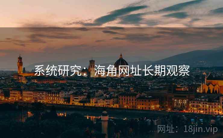 系统研究：海角网址长期观察