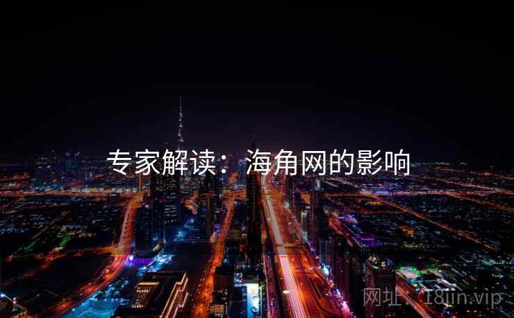 专家解读：海角网的影响